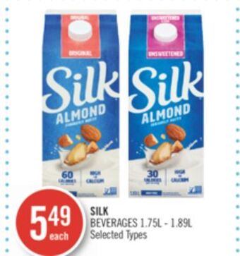 Shoppers Drug Mart Silk beverages 1.75l - 1.89l offer
