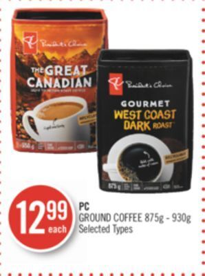 Shoppers Drug Mart Pc ground coffee offer