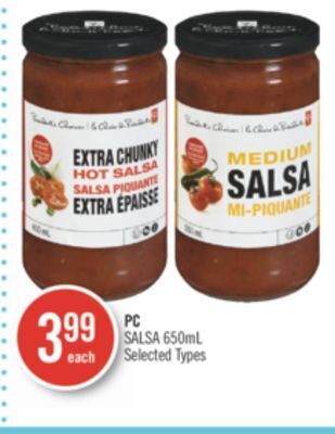 Shoppers Drug Mart Pc salsa offer