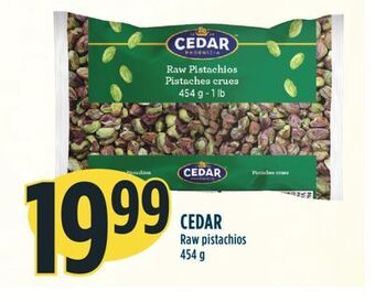 Marché Adonis Cedar raw pistachios offer
