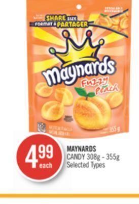 Shoppers Drug Mart Maynards candy offer