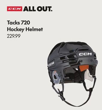 Sport Chek Ccm tacks 720 hockey helmet offer