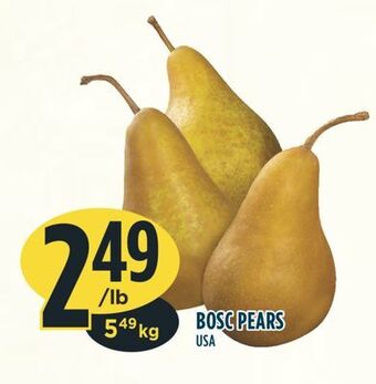 Marché Adonis Bosc pears offer