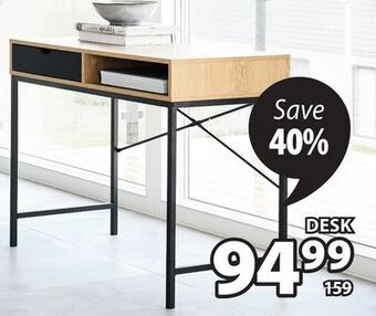 JYSK Trappedal desk offer