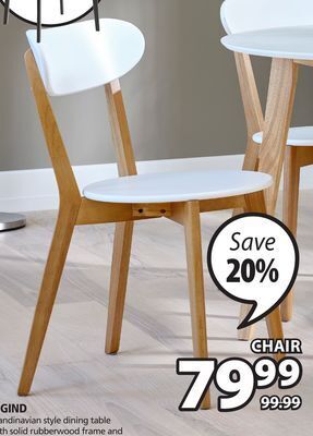 JYSK Jegind chair offer