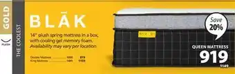 JYSK Blak mattress offer