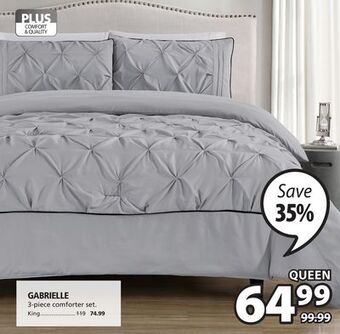 JYSK Gabrielle 3-piece comforter set offer