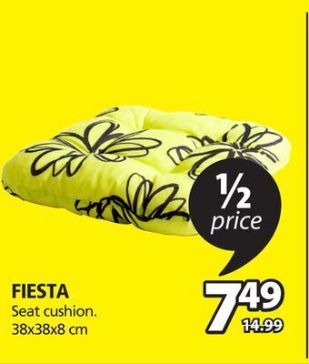 JYSK Fiesta outdoor chair seat cushion offer