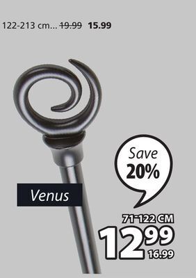 JYSK Venus rod kits offer