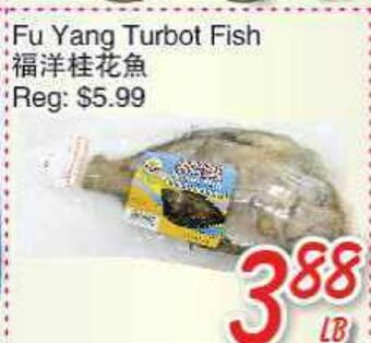 Foody Mart Fu yang turbot fish offer