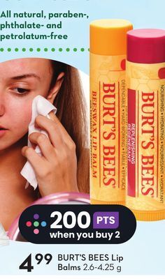 Sobeys Lip balms offer