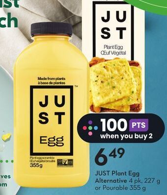 Sobeys Plant egg alternative offer