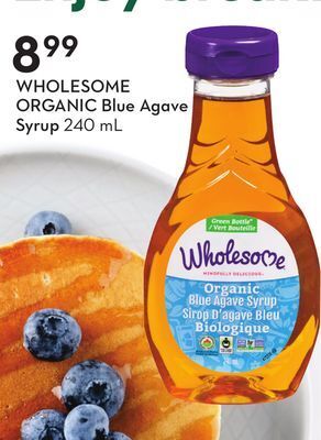 Sobeys Organic blue agave syrup offer