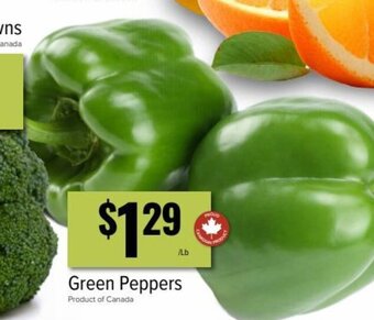 Produce Depot Green Peppers offer
