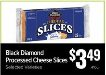 Produce Depot Black Diamond Processed Cheese Slices 410 g offer