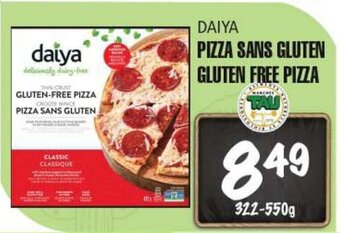 Marches Tau DAIYA PIZZA SANS GLUTEN GLUTEN FREE PIZZA, 322 - 550 g offer