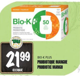 Marches Tau BIO-K PLUS PROBIOTIC MANGO 6 x 98gr offer