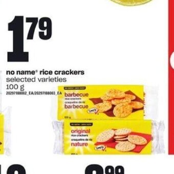 Zehrs Markets No name rice crackers offer
