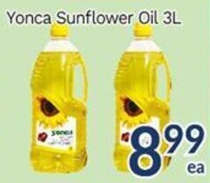 Oceans Fresh Food Market Yonca Sunflower Oil 3L offer
