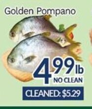 Oceans Fresh Food Market Golden Pompano offer
