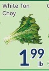 Oceans Fresh Food Market White Ton Choy offer