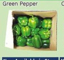 Oceans Fresh Food Market Green Pepper offer