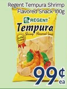 Oceans Fresh Food Market Regent Tempura Shrimp Flavored Snack 100g offer