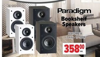 2001 Audio Video Paradigm bookshelf speakers offer