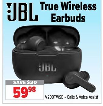 2001 Audio Video Jbl true wireless earbuds offer