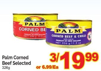 T&T Supermarket Palm corned beef selected,326g offer