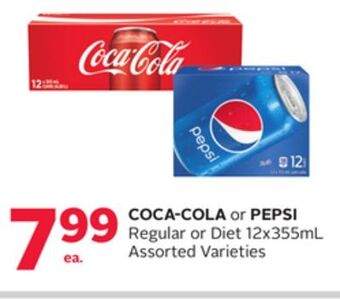 Rexall Coca-cola or pepsi regular or diet offer