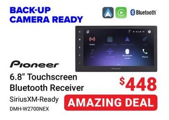 Visions Electronics Pioneer 6.8 touchscreen bluetooth receiver offer