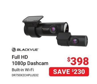 Visions Electronics Blackvue full hd 1080p dashcam offer