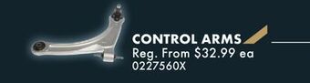 PartSource Control arms offer
