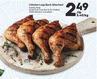 Calgary Co-op Chicken Legs Back Attached offer