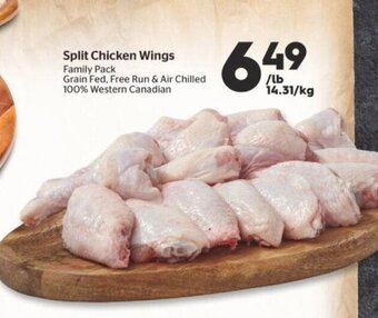 Calgary Co-op Split Chicken Wings offer