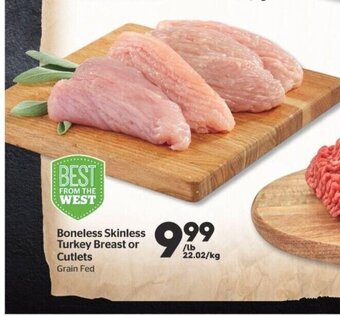 Calgary Co-op Boneless Skinless Turkey Breast or Cutlets offer