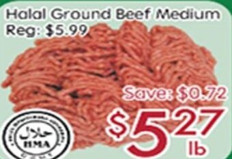 Sunny Food Mart Halal Ground Beef Medium offer