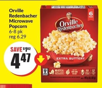 FreshCo Orville Redenbacher Microwave Popcorn 6-8 pk offer