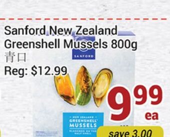 Oceans Fresh Food Market Sanford new zealand greenshell mussels offer