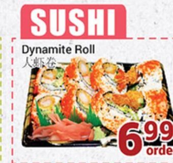 Oceans Fresh Food Market Dynamite roll offer