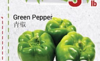 Oceans Fresh Food Market Green pepper offer