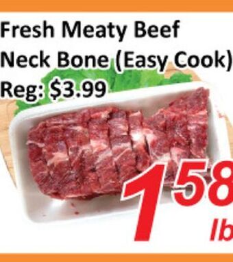Seasons Foodmart Fresh meaty beef neck bone (easy cook) offer