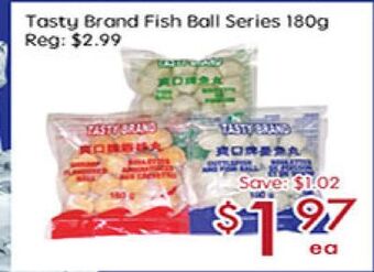 Sunny Food Mart Tasty brand fish ball series offer