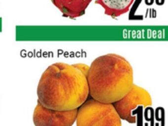 Nations Fresh Foods Golden peach offer