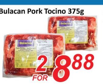 Seasons Foodmart Bulacan pork tocino offer