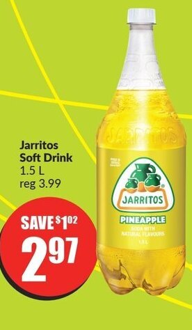 FreshCo Jarritos Soft Drink 1.5 L offer