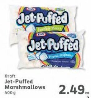 Market Place IGA Kraft Jet-Puffed Marshmallows 400 g offer