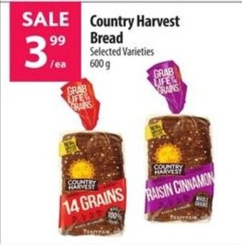 Co-op Country Harvest Bread 600 g offer