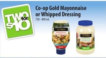 Co-op Co-op Gold Mayonnaise or Whipped Dressing 750 -890 mL offer